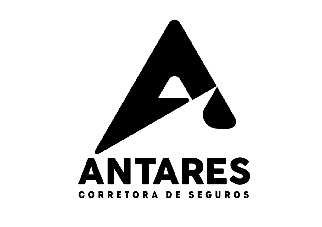 Logo Antares Em preto